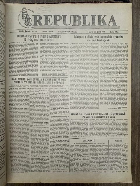 Republika 1991-08-22