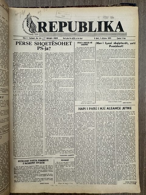Republika 1991-09-01