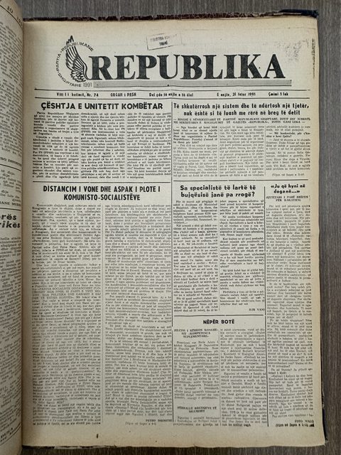 Republika 1991-10-31