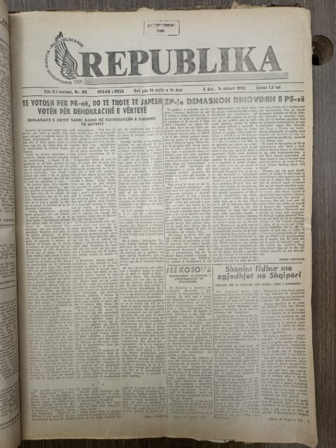 Republika 1992-02-16