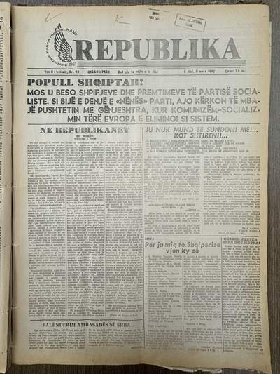Republika 1992-03-08