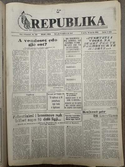 Republika 1992-07-16