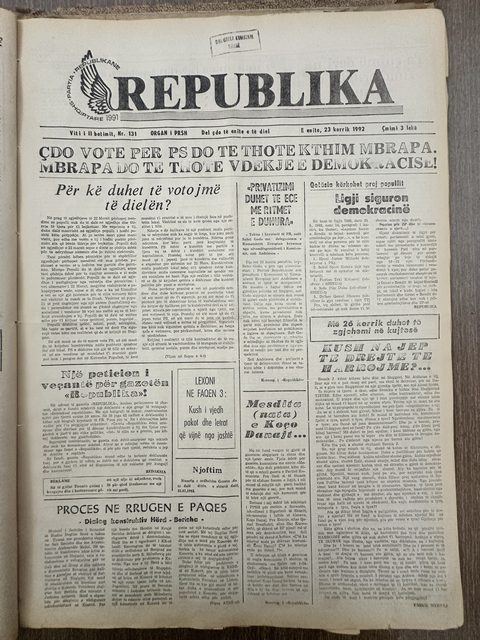 Republika 1992-07-23