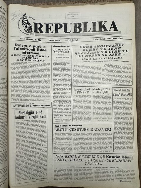 Republika 1992-11-01
