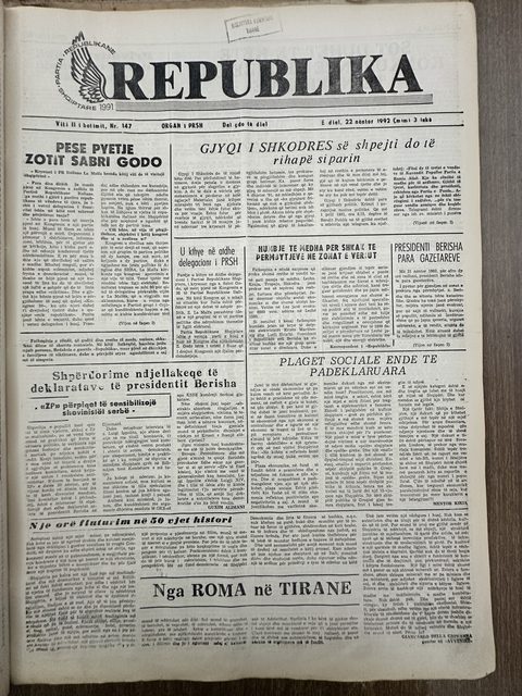 Republika 1992-11-22