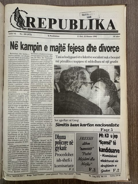 Republika 1996-09-22
