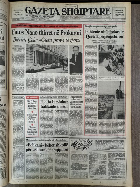 Gazeta Shqiptare 1993-07-02