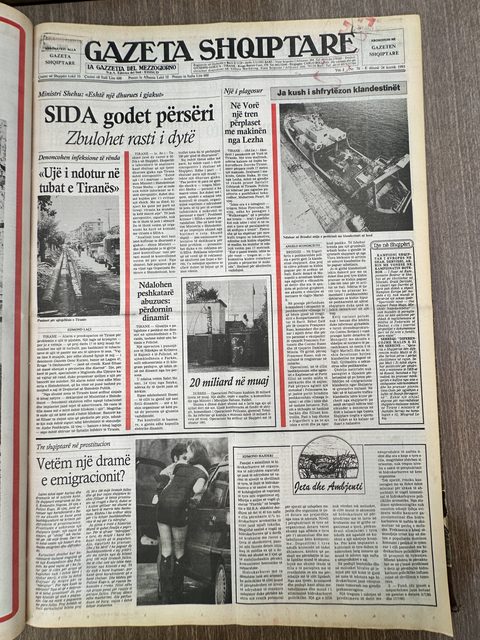 Gazeta Shqiptare 1993-07-20