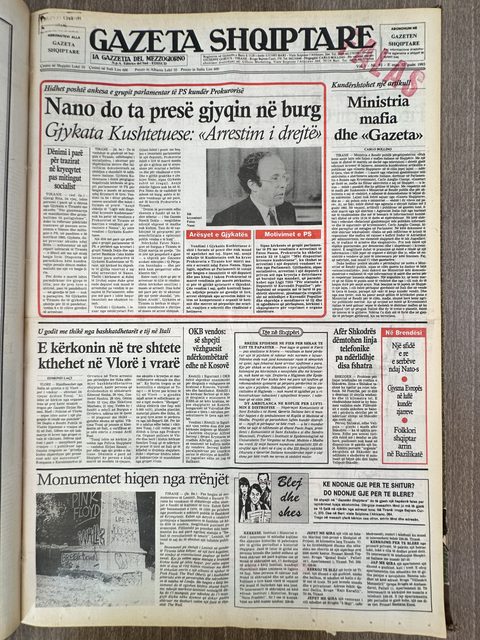 Gazeta Shqiptare 1993-08-12