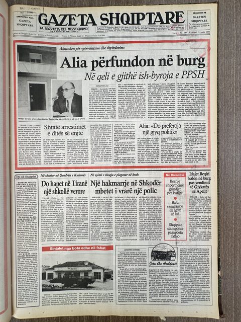 Gazeta Shqiptare 1993-08-21