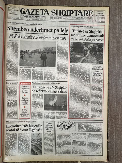 Gazeta Shqiptare 1993-08-27