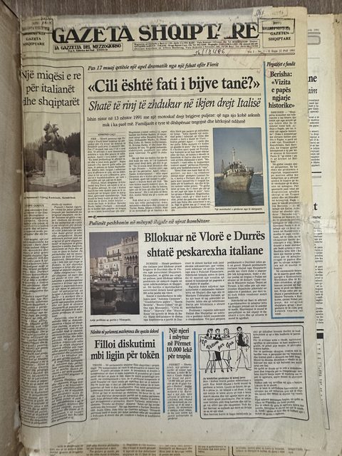 Gazeta Shqiptare 1993-04-22