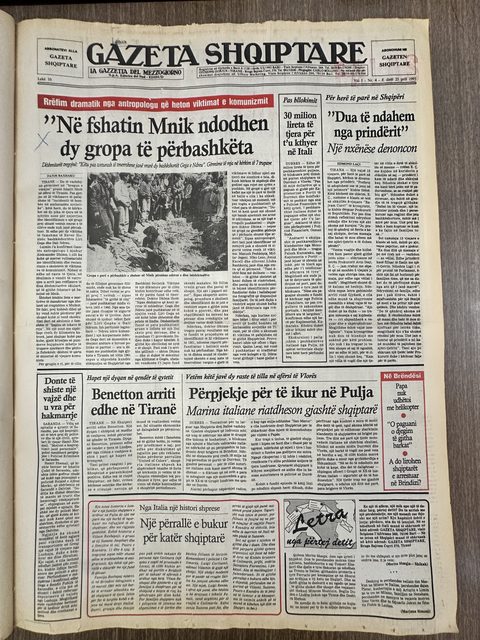 Gazeta Shqiptare 1993-04-25