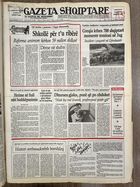 Gazeta Shqiptare 1993-05-07