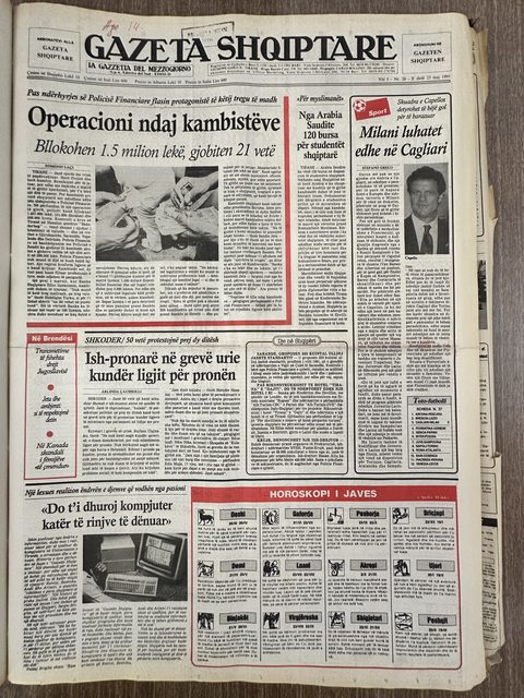 Gazeta Shqiptare 1993-05-23
