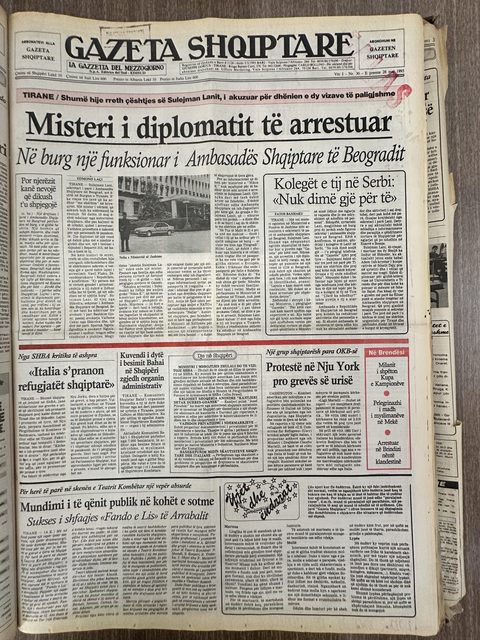 Gazeta Shqiptare 1993-05-28
