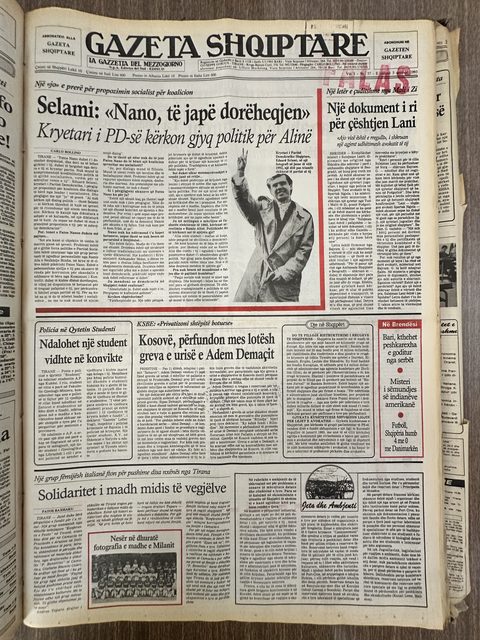 Gazeta Shqiptare 1993-09-09