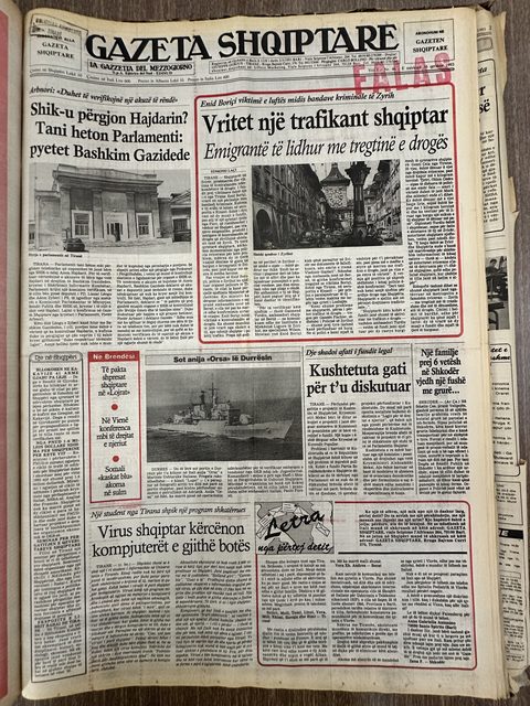 Gazeta Shqiptare 1993-02-16