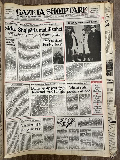 Gazeta Shqiptare 1993-02-25