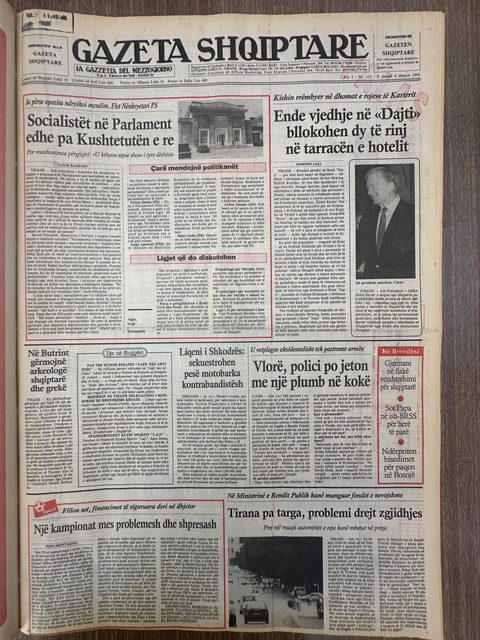Gazeta Shqiptare 1993-09-04