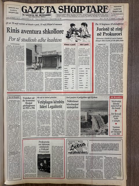 Gazeta Shqiptare 1993-02-15