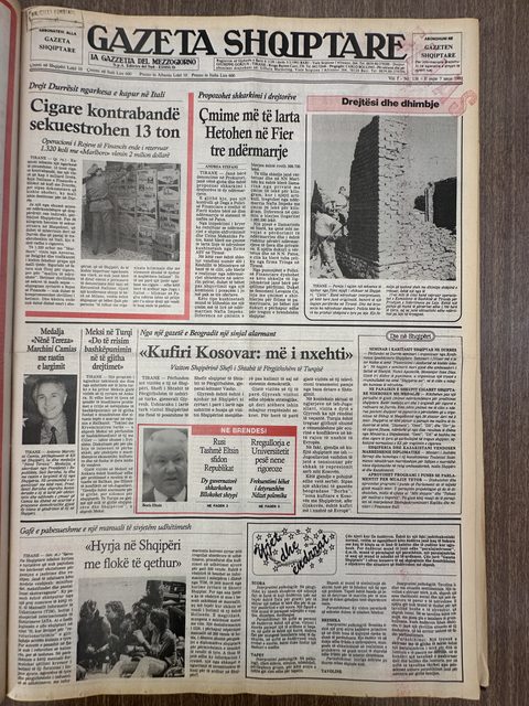 Gazeta Shqiptare 1993-10-07