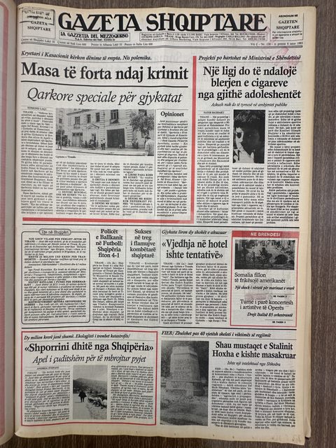 Gazeta Shqiptare 1993-10-08