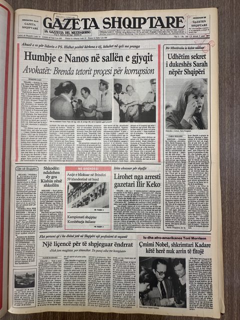 Gazeta Shqiptare 1993-10-09