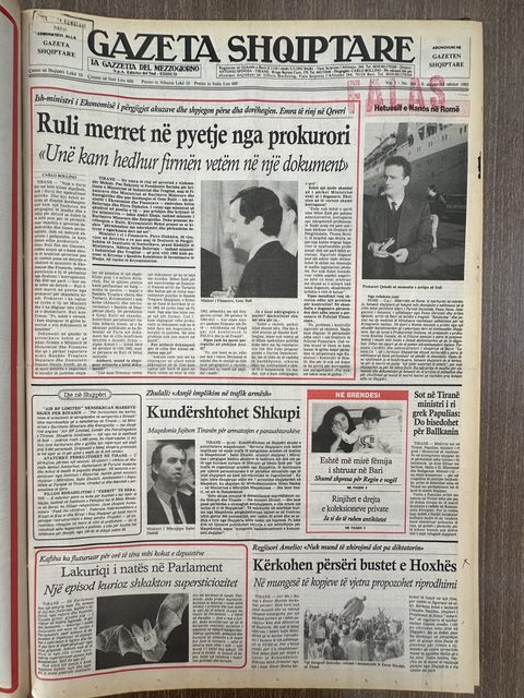 Gazeta Shqiptare 1993-06-12
