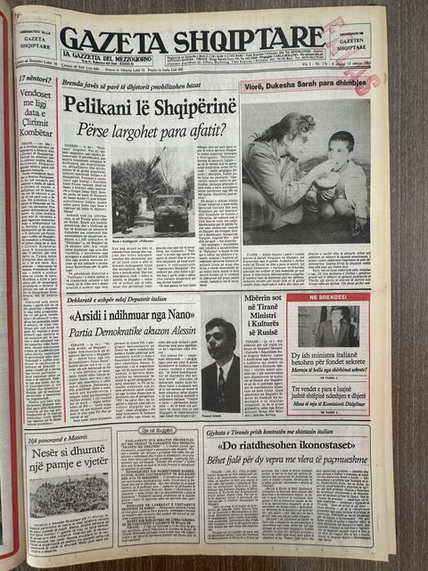 Gazeta Shqiptare 1993-11-13