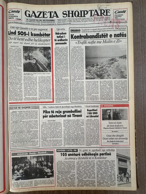Gazeta Shqiptare 1993-12-08