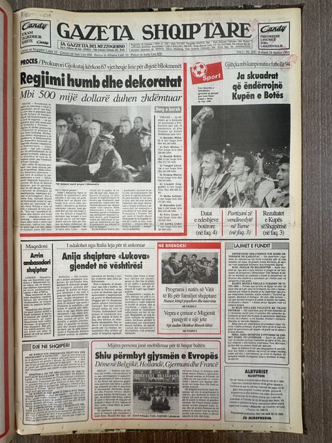 Gazeta Shqiptare 1993-12-28