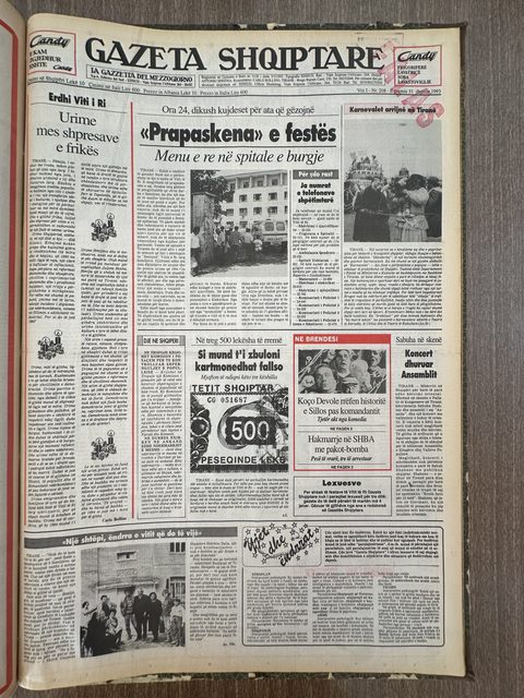 Gazeta Shqiptare 1993-12-31