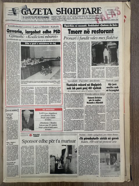 Gazeta Shqiptare 1994-12-07