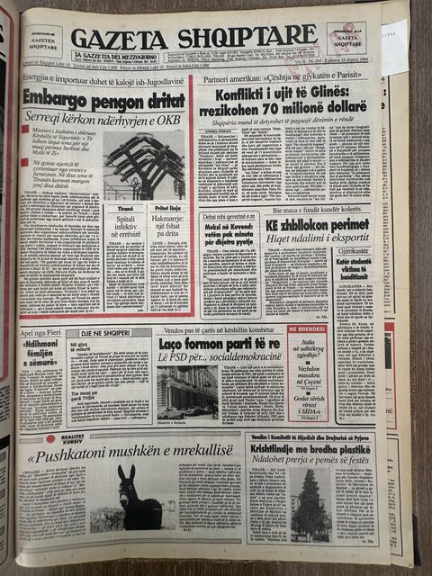 Gazeta Shqiptare 1994-12-23