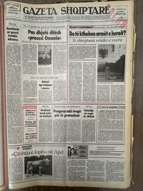 Gazeta Shqiptare 1994-08-04