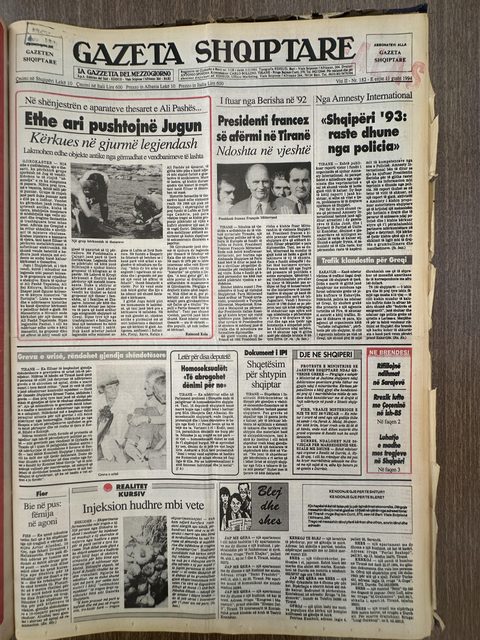 Gazeta Shqiptare 1994-08-11