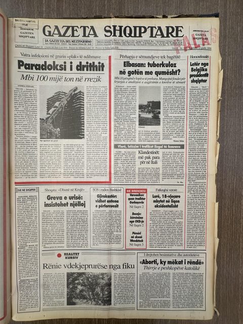 Gazeta Shqiptare 1994-08-12
