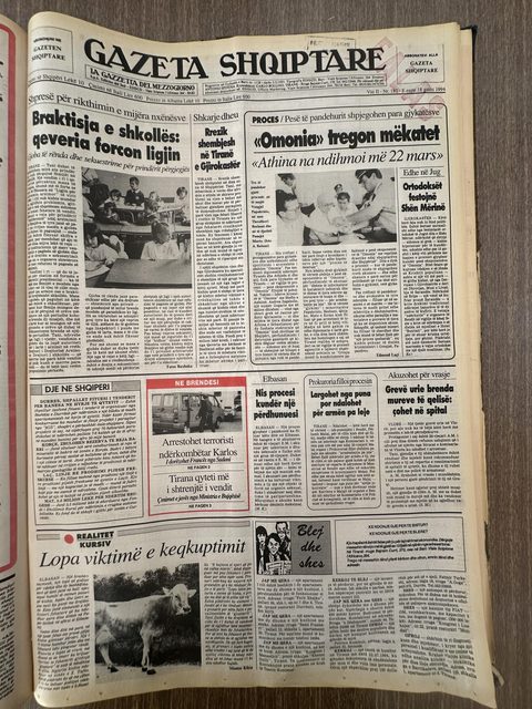 Gazeta Shqiptare 1994-08-18