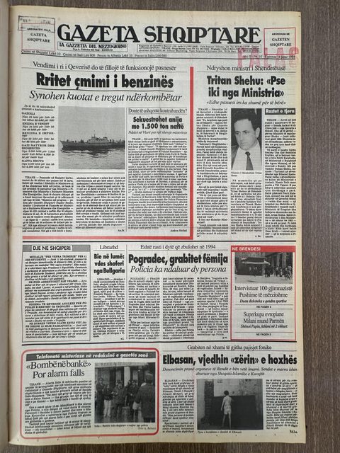 Gazeta Shqiptare 1994-01-14