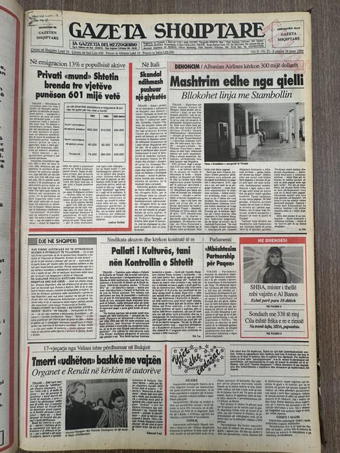 Gazeta Shqiptare 1994-01-28