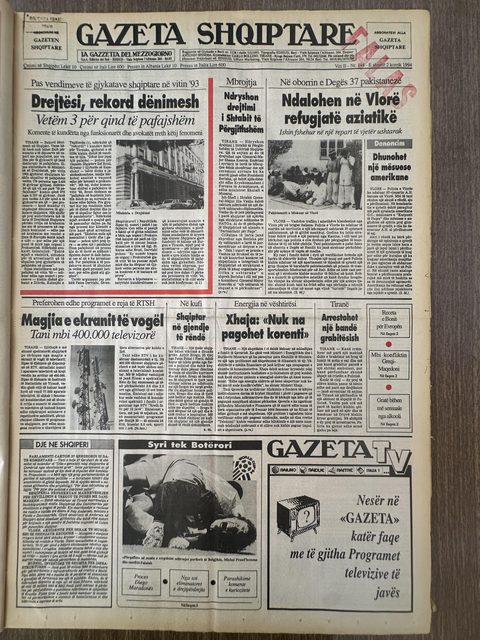 Gazeta Shqiptare 1994-07-02