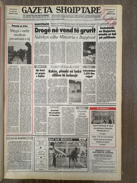 Gazeta Shqiptare 1994-07-08