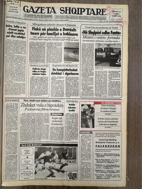 Gazeta Shqiptare 1994-07-15