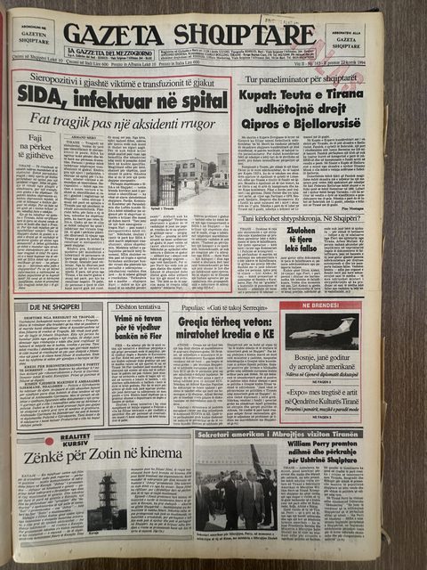 Gazeta Shqiptare 1994-07-22