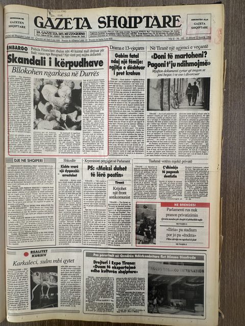 Gazeta Shqiptare 1994-07-23