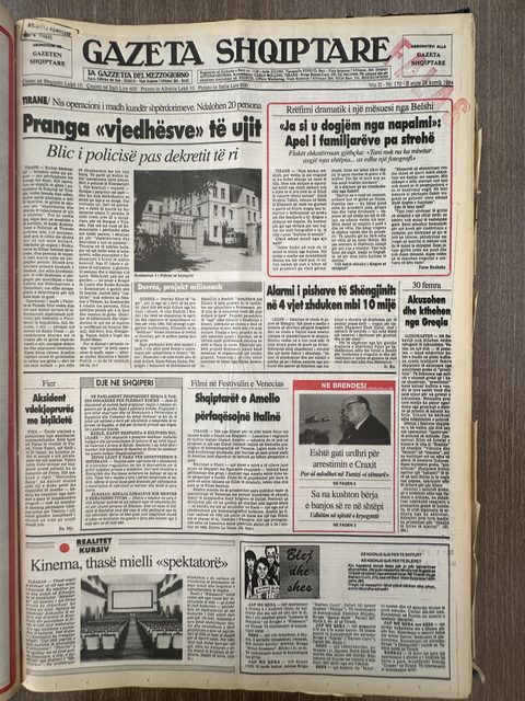 Gazeta Shqiptare 1994-07-28