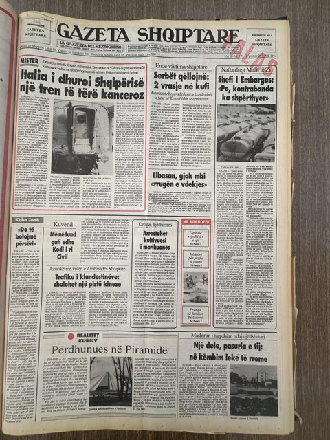 Gazeta Shqiptare 1994-07-29