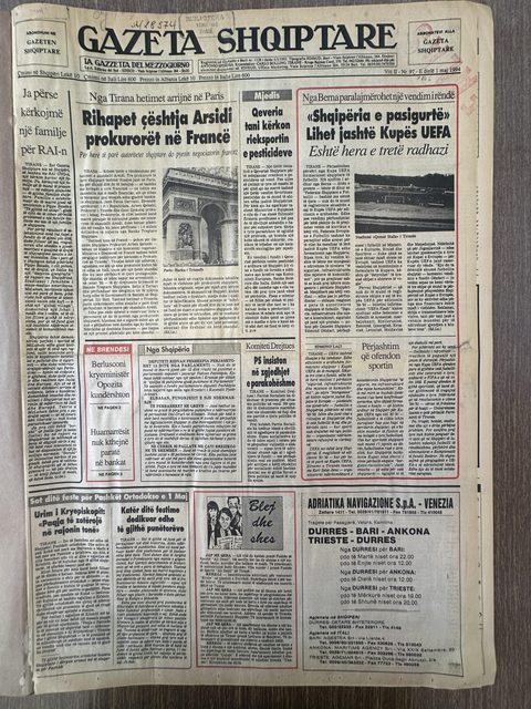 Gazeta Shqiptare 1994-05-01
