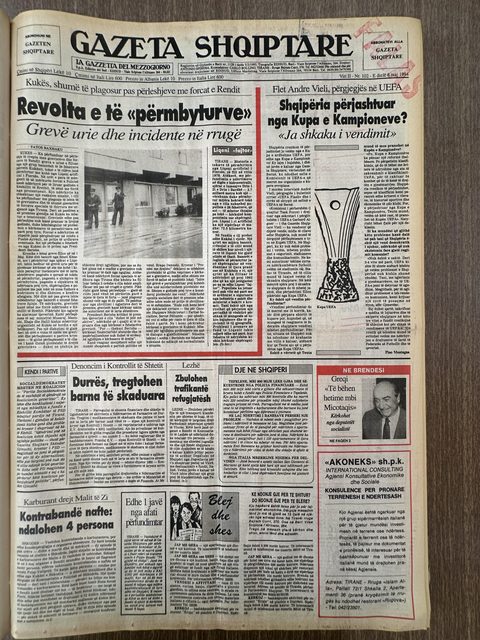 Gazeta Shqiptare 1994-05-08